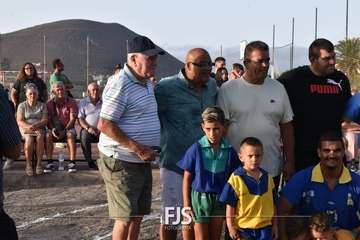 Luchada canaria y espectáculo de Maestro Florido en Lomo Magullo/Francisco Javier Santana.